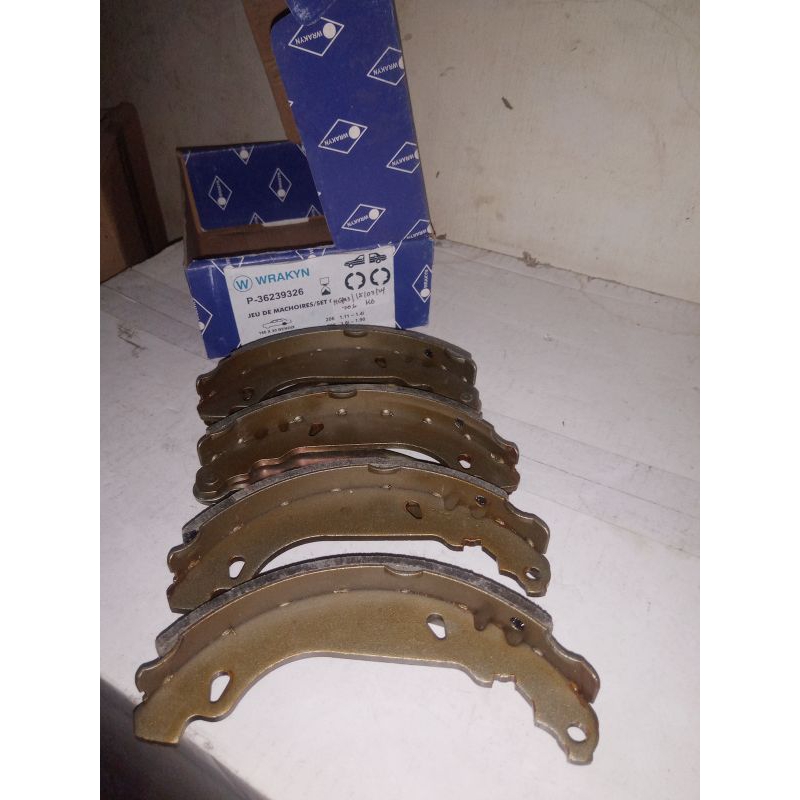 kampas rem belakang peugeot 206