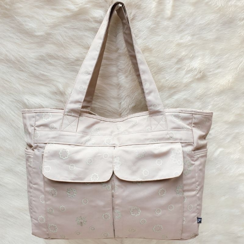 Tas Fila Totebag Shoulder Bag Kanvas Wanita