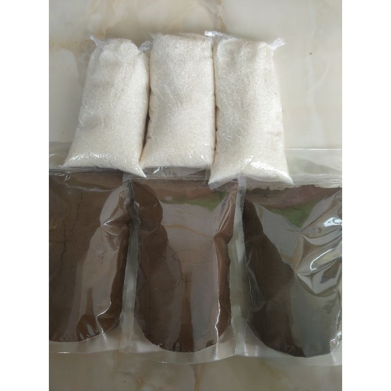 

{Kopi+Gula} Kopi Bubuk Hitam + Gula Pasir Manis, Kopi Hitam Murah, Gula Pasir Putih Manis