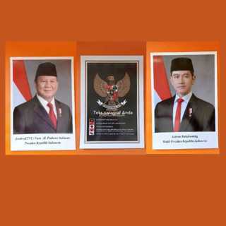 Poster Presiden Dan Wakil Presiden - Paket Lengkap Foto Presiden dan Wakil Presiden