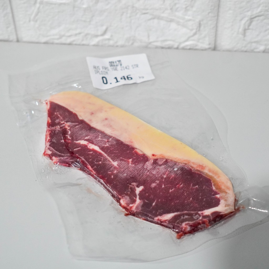 

AUS BEEF STRIPLOIN MIDFIELD 150GRAM
