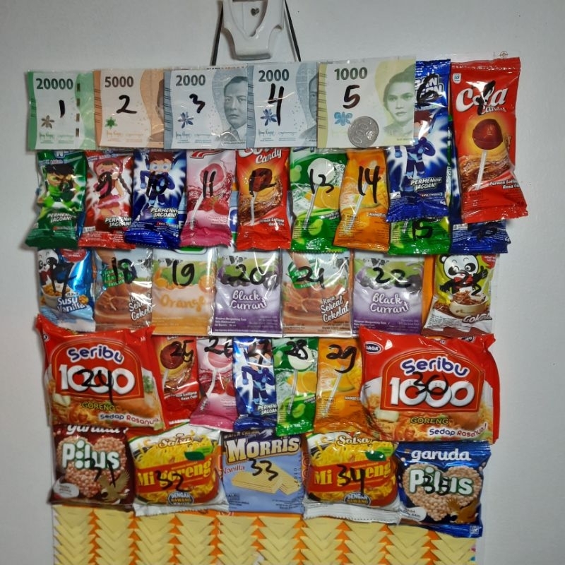 Mainan Cabutan Pasangan  Berhadiah