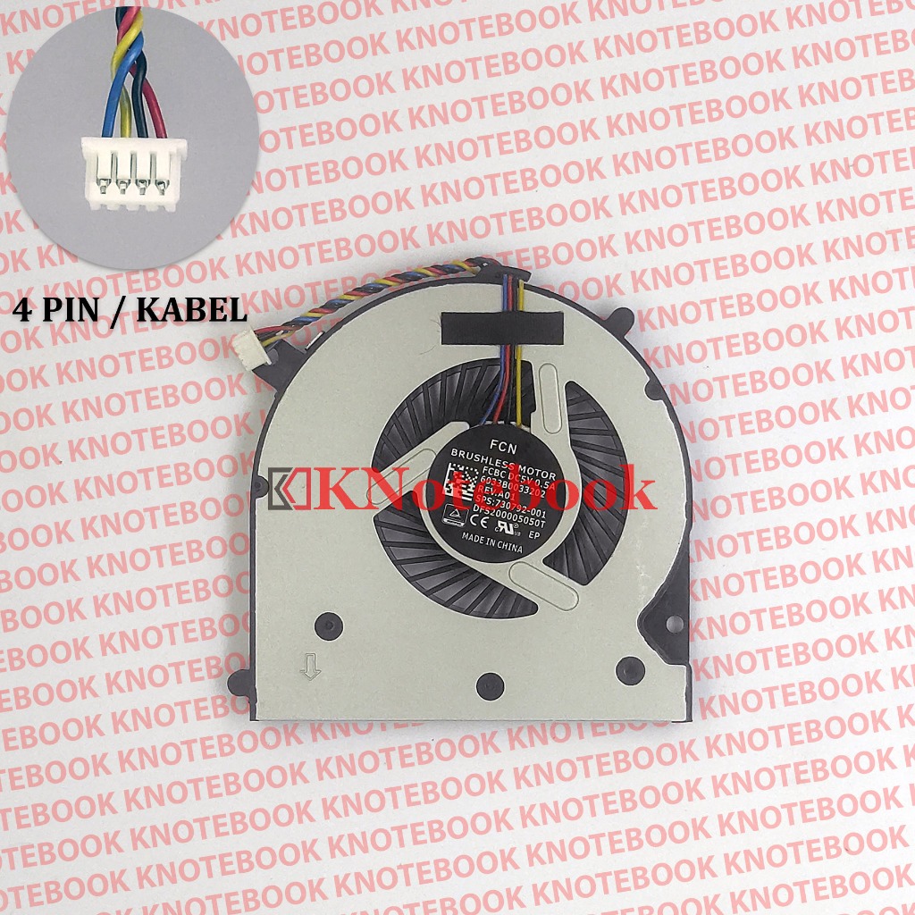 Fan Processor Kipas Laptop HP ZBook 14 G1 14 G2