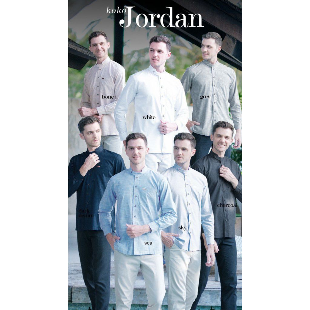 KOKO JORDAN LENGAN PANJANG by Aden Hijab (Readystock)