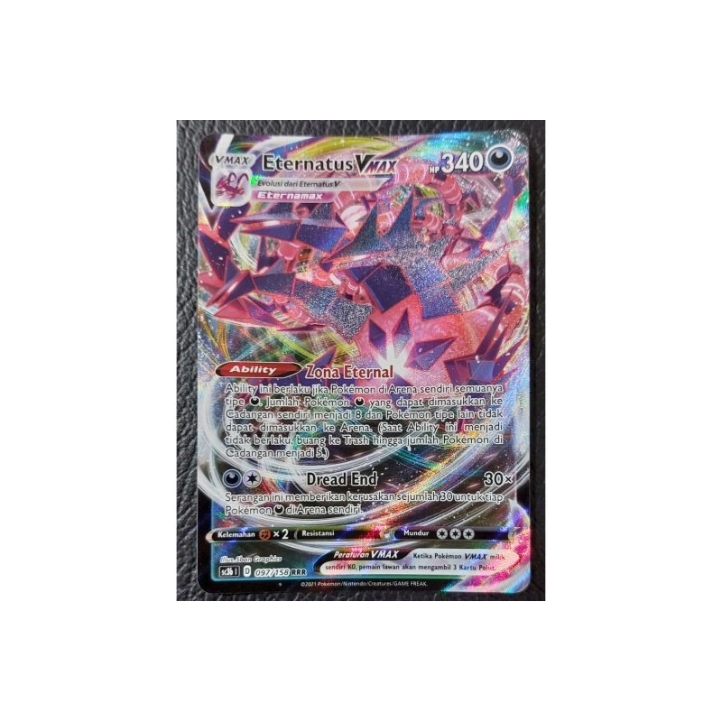 Kartu Pokemon TCG - Eternatus V Max RRR (sc3b) 097/158