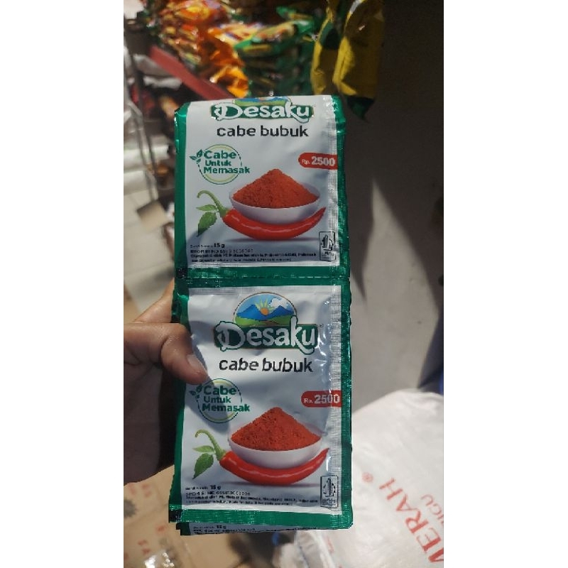

Desaku cabai bubuk 15g x 10pcs
