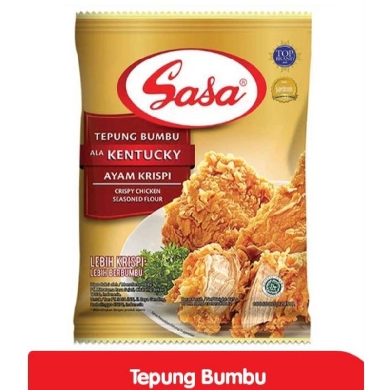 

Sasa Tepung Bumbu Ala Kentucky Ayam Krispi 200 g