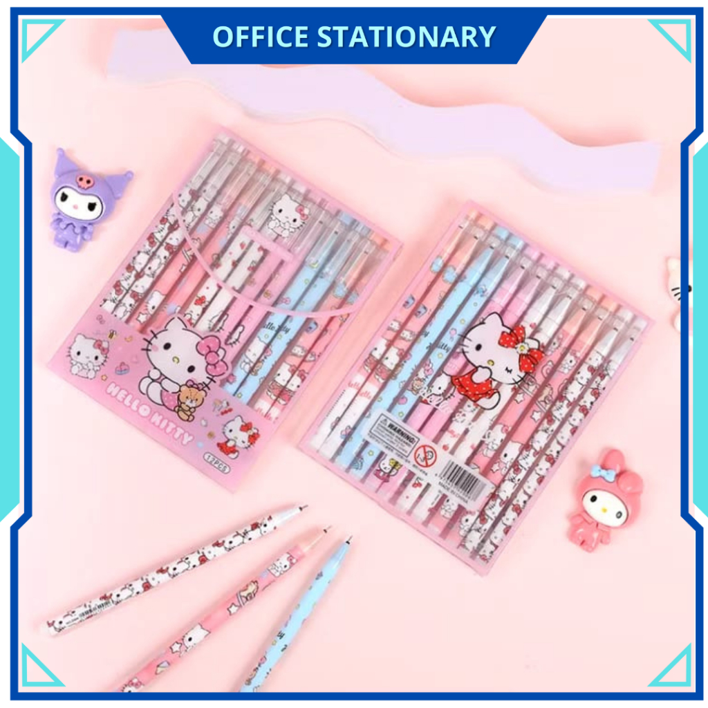 

OFS Pena Karakter Bisa Dihapus / Pulpen Erasable / Pulpen Bisa Dihapus 12 PCS / Pena Hitam 12 PCS / Erasable Gel Pen