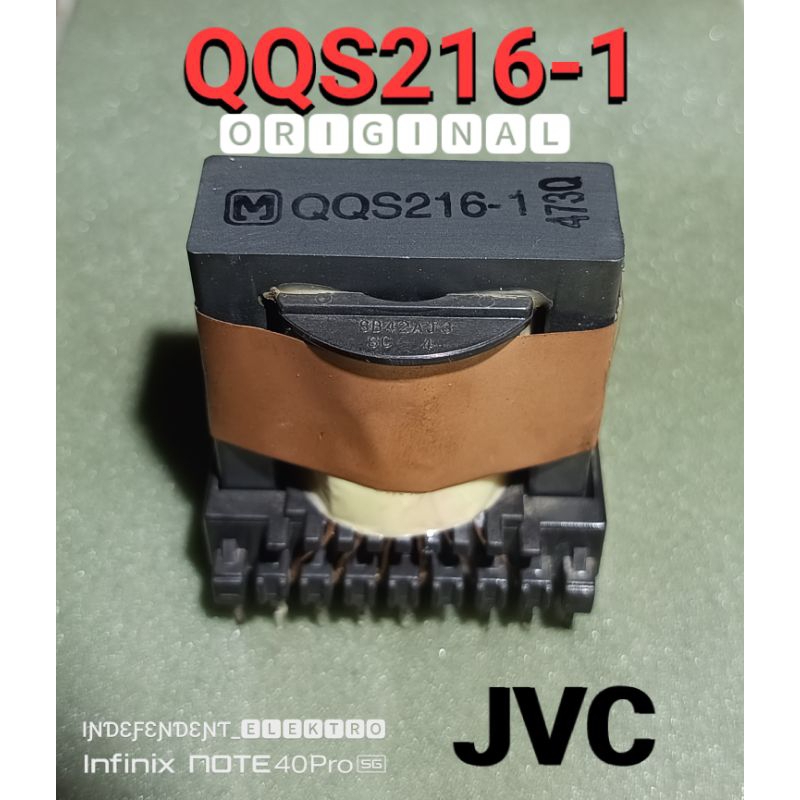 Trafo Tv Jvc   Trafo QQS216-1   Trafo power supply Tv jvc original