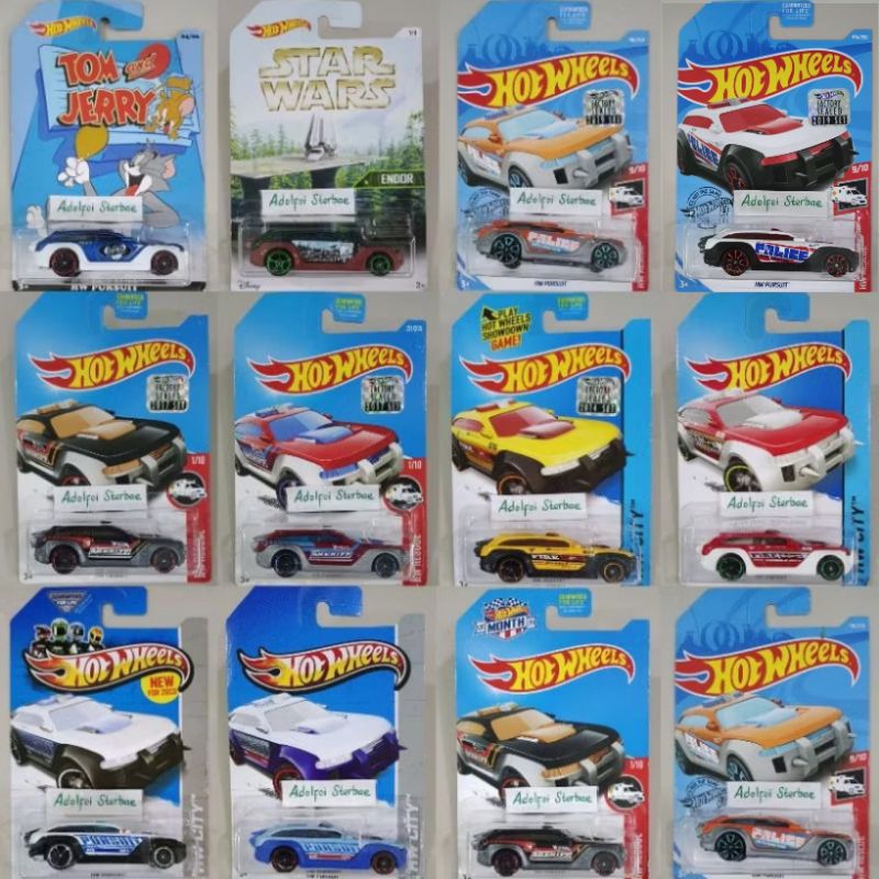 hotwheels hot wheels hw pursuit edisi tom and jerry star wars endor th reg factory sealed hw city hw