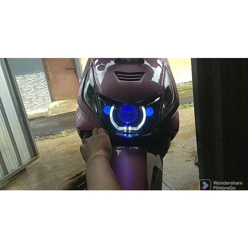 Proji biled Beat karbu + D2 tanpa mentok rangka