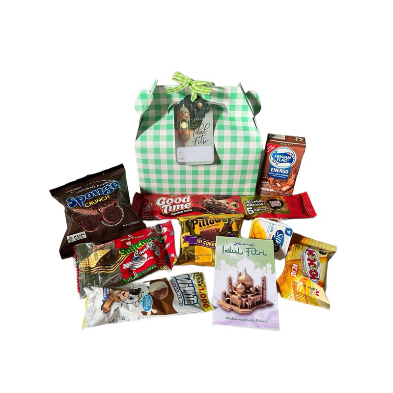

hampers snack / hampers hijab / gable box/ Parcel lebaran / parcel idul fitri #parcellebaran