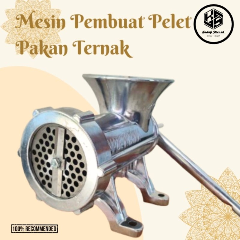 Alat Pembuat Pelet Pakan Ternak no.12 | Mesin pelet Manual | Alat cetak pelet | Mesin pencetak pelet