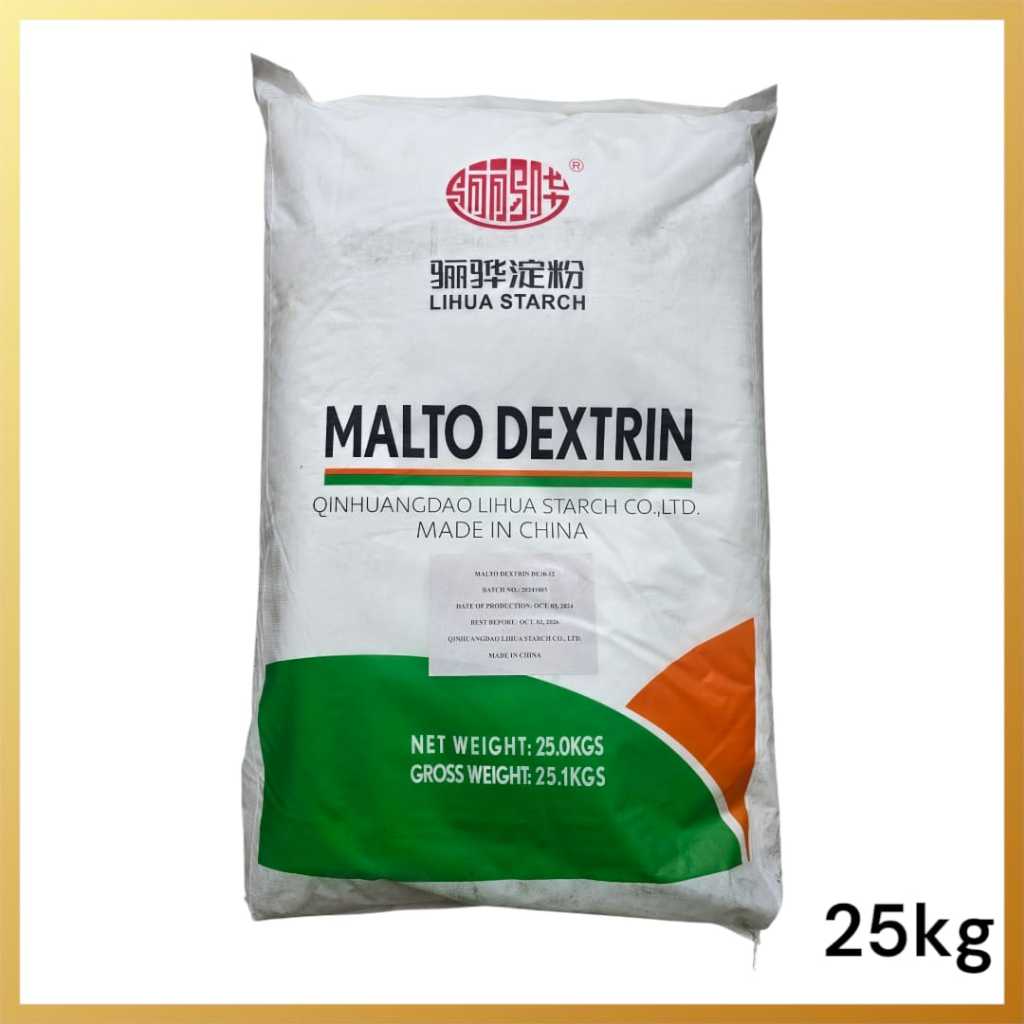 

Malto Dextrine 25kg Ex Lihua DE 18-12 (Khusus shopeexpress/gosend/grab)