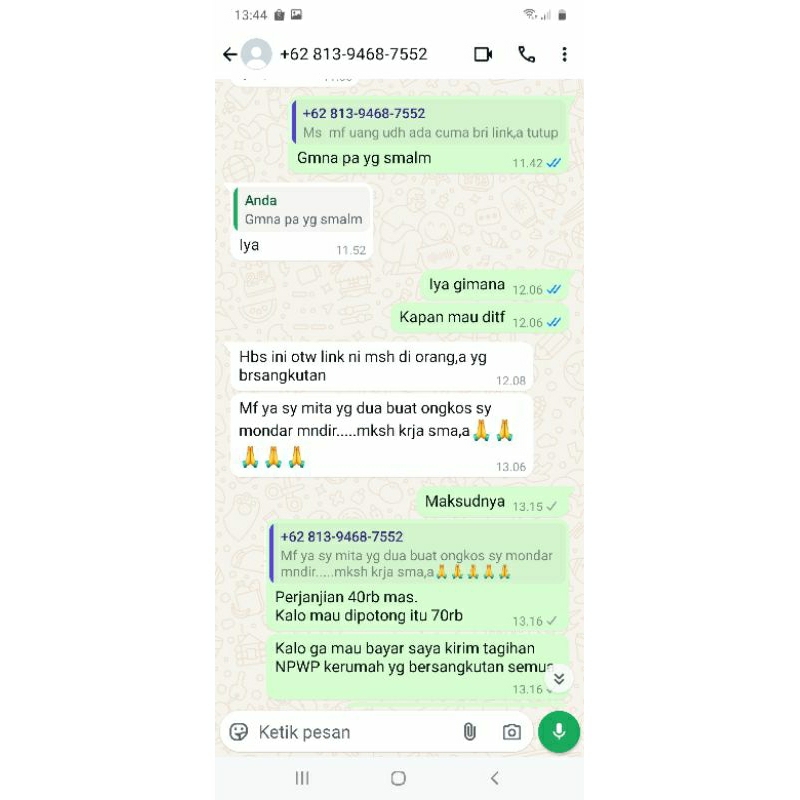 

TAAGIHAN NPWP