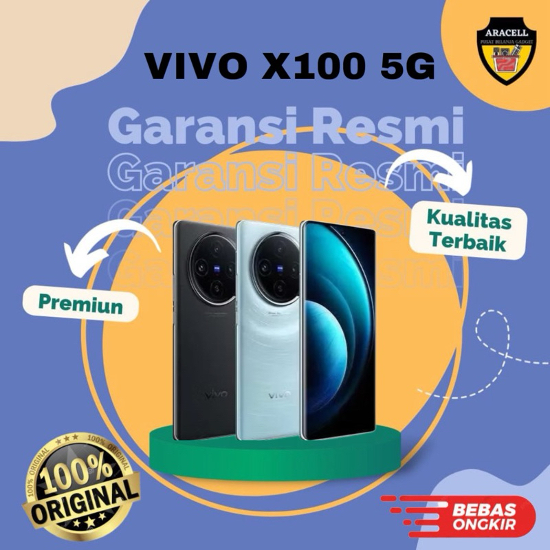 Vivo X100 5G 12/256Gb 100% Original resmi vivo