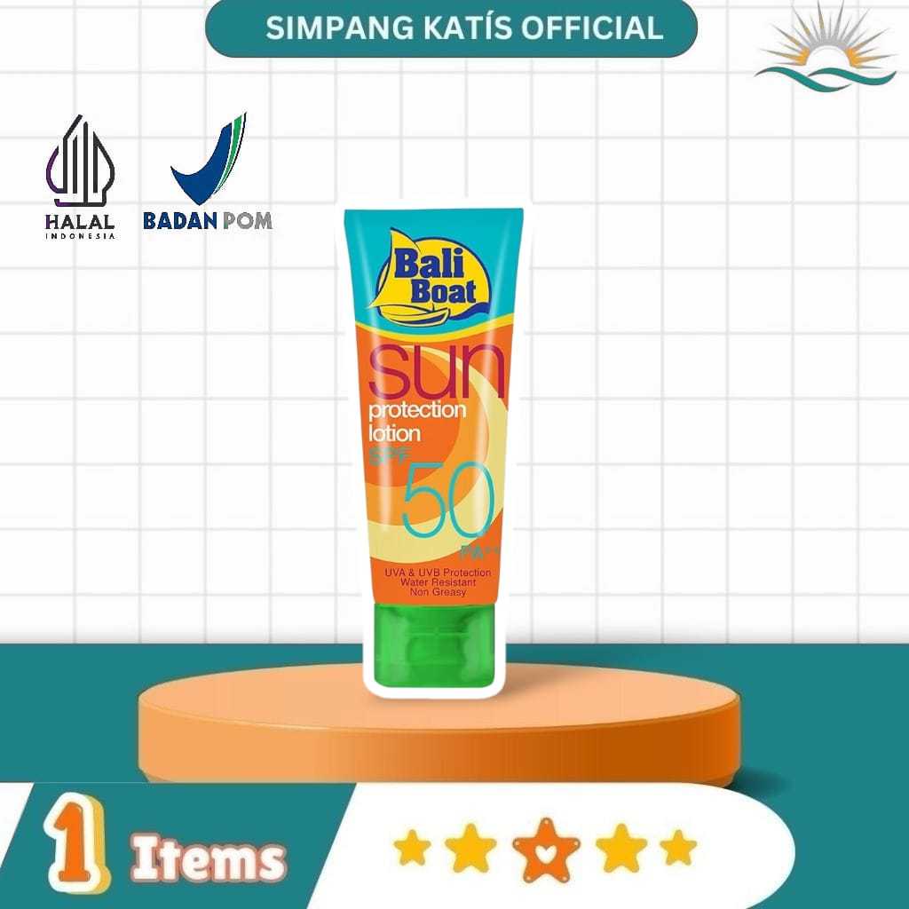 [TERMURAH] BALI BOAT SUN PROTECTION  LOTION SPF 50++