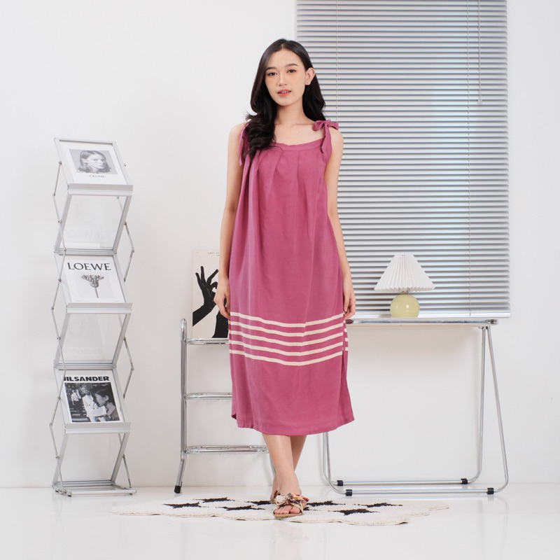 Nadya Daster Batik Tali Pundak Bahan Rayon Busui Jumbo