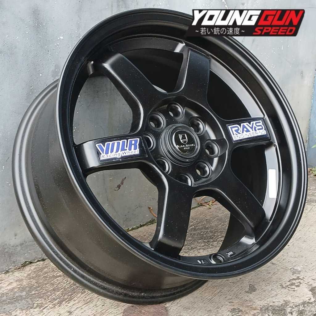 Velg TE37 Ring 15 Velg Mobil R15 Untuk Sigra March Avanza Brio