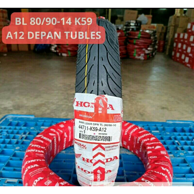 AHM DPN,80/90-14,BAN FEDERAL,BAN MOTOR,BAN SNI,BAN non tubles
