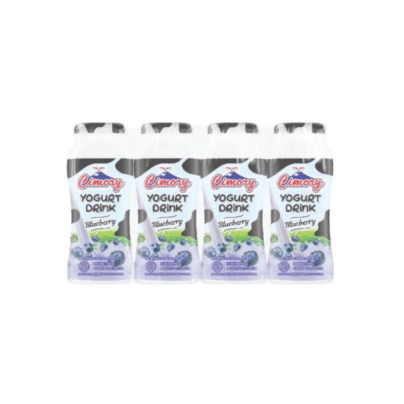 

Cimory minuman yogurt mini blueberry & strawberry 4 x 65 ml