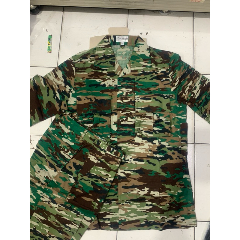 Baju PDL Doreng NKRI TNI AD / MATRA DARAT TNI AD ORIGINAL