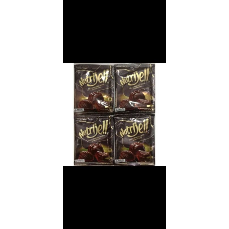 

Nutrijel Jelly powder dark choco 24g sachet