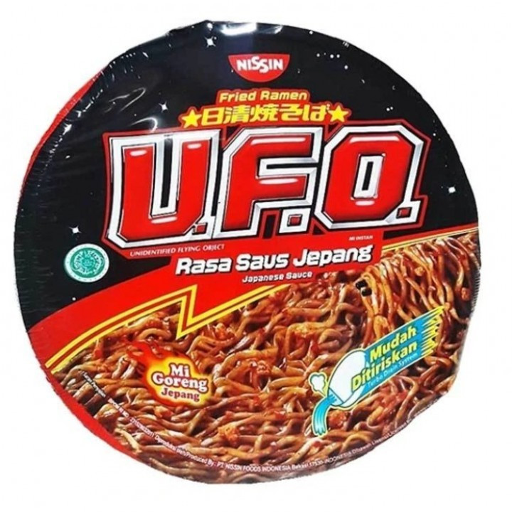 

Nissin Ufo MIe Goreng Rasa Saus Jepang Cup 88 gram