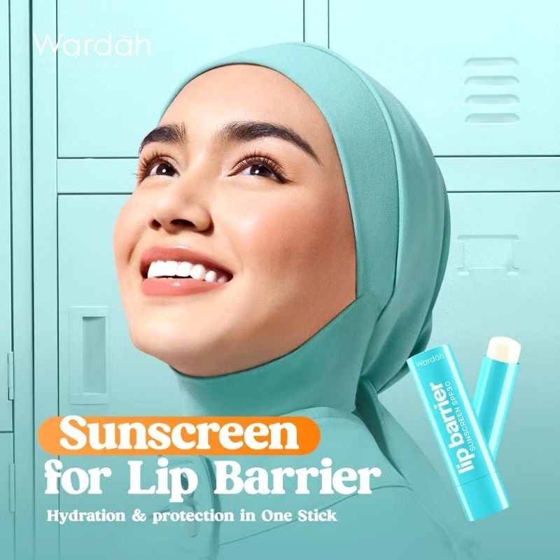 WARDAH Wardah wardah - [ NEW LAUNCH ] WARDAH Wardah Lip Barrier Sunscreen SPF 30 Protect + Care - Wa