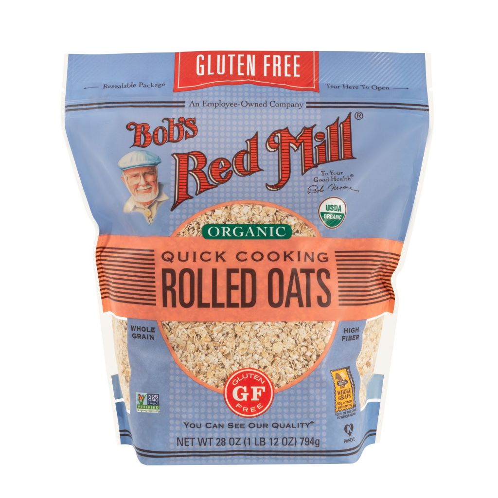 

Bob's Red Mill Gluten Free Organic Quick Cooking Rolled Oats 794g