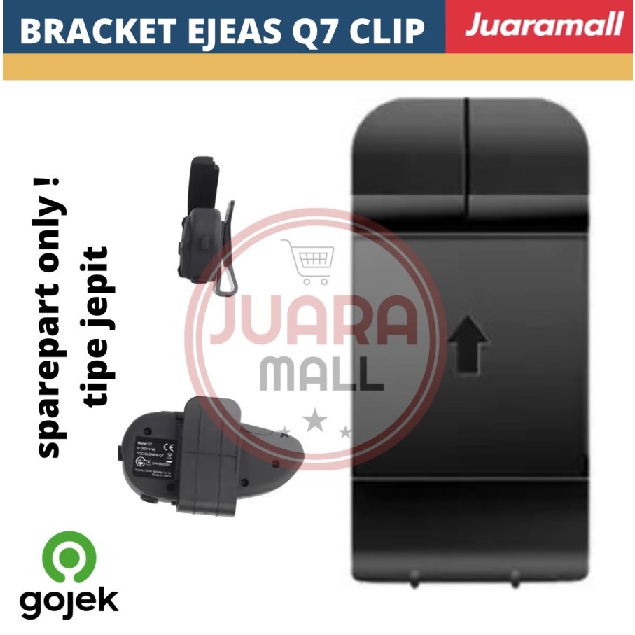 BRACKET EJEAS Q7 TIPE JEPIT BRACKETBCLIP INTERCOM EJEAS Q7 ORIGINAL