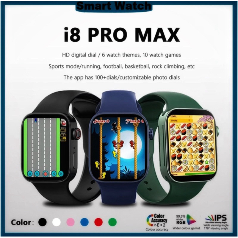I8 Pro Max Smartwatch Digital Watch Sport Fitness Tracker