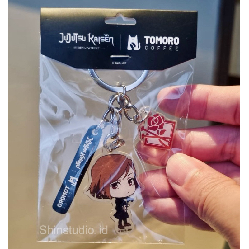 Keychain Kugisaki Jujutsu Kaisen x Tomoro Coffee | Ganci JJk