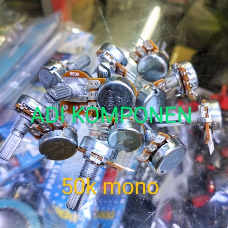 POTENSIO MONO 5k 20k 50k 100k APLUS AS PANJANG