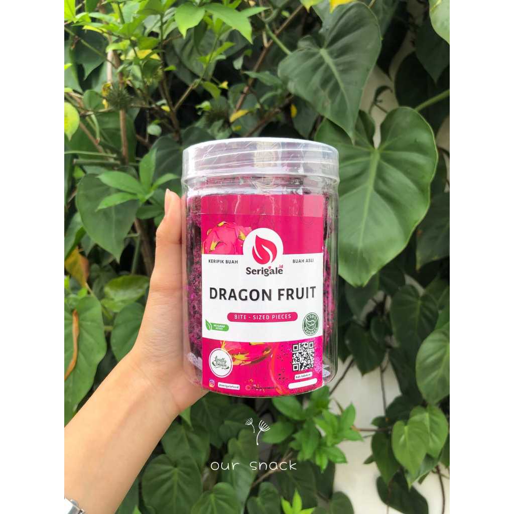 

Keripik buah premium kemasan toples 650 ml
