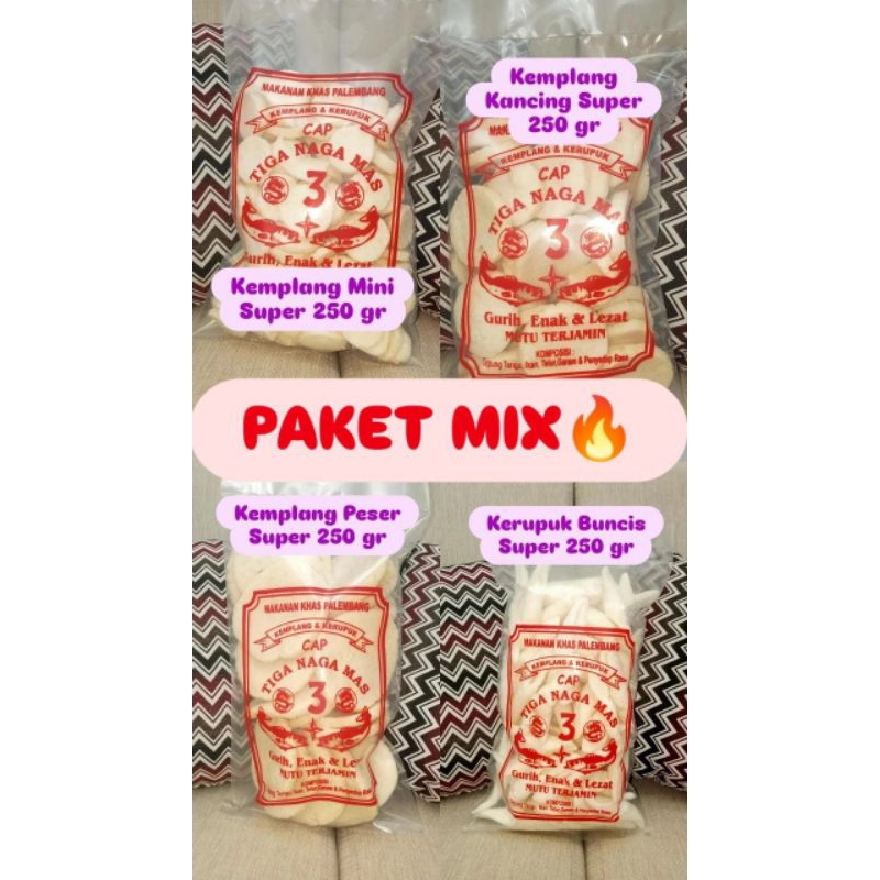 

PAKET MIX 1 (MINI, KANCING, PESER, BUNCIS)