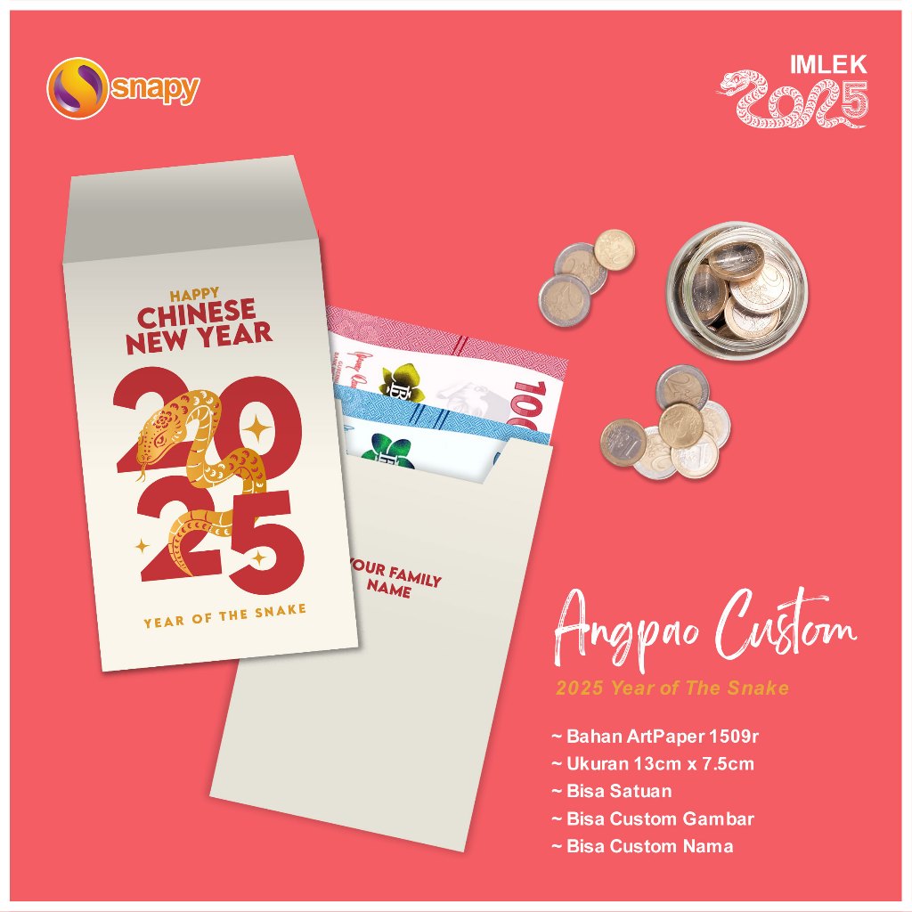 

Snapy - Angpao Imlek | Aksesoris Imlek