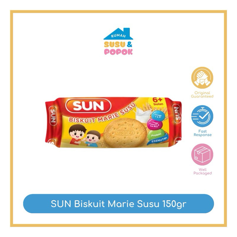 SUN Biskuit Marie Susu 150gr