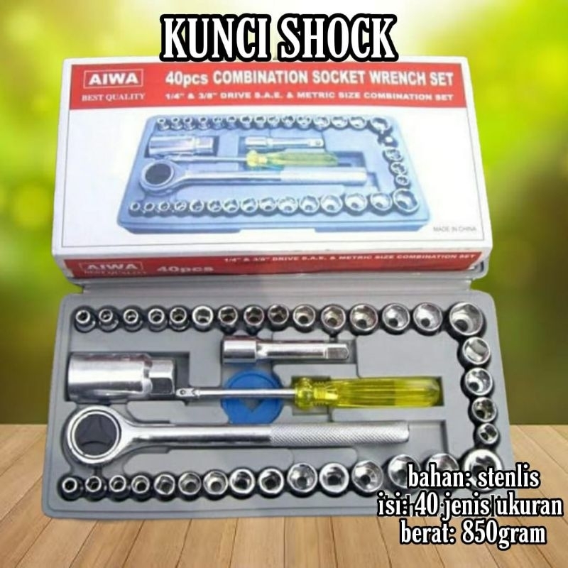 kunci shock / kunci aiwa