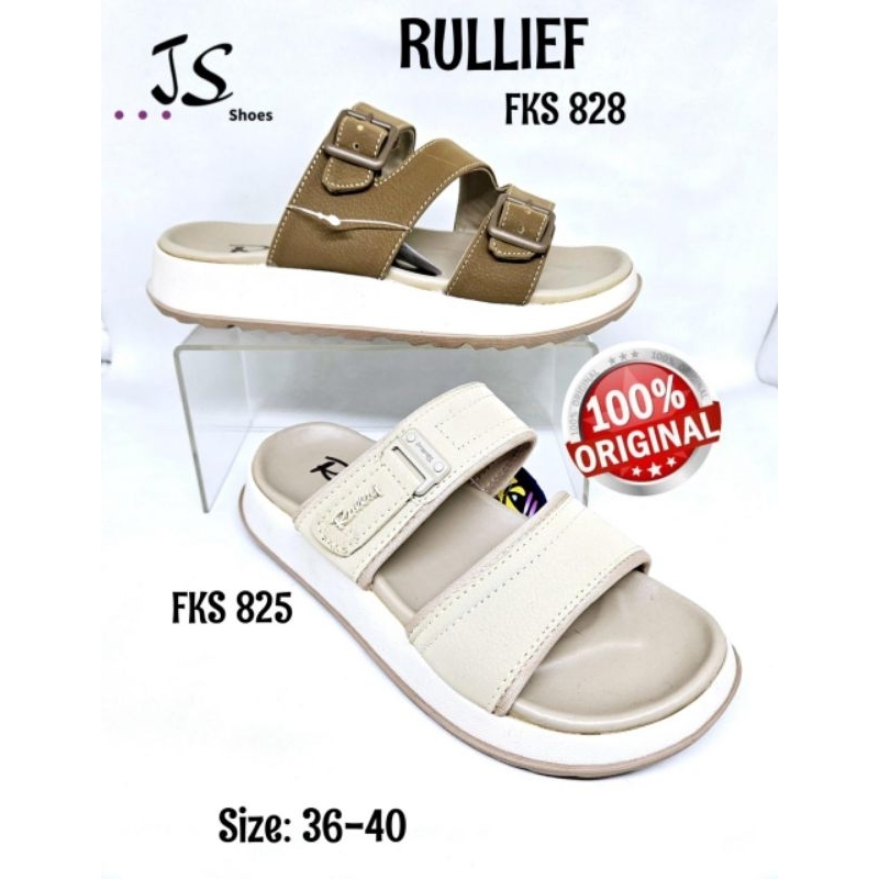 RULLIEF FKS 825 - SANDAL SLOP CASUAL WANITA DEWASA MERK RULLIEF ORIGINAL