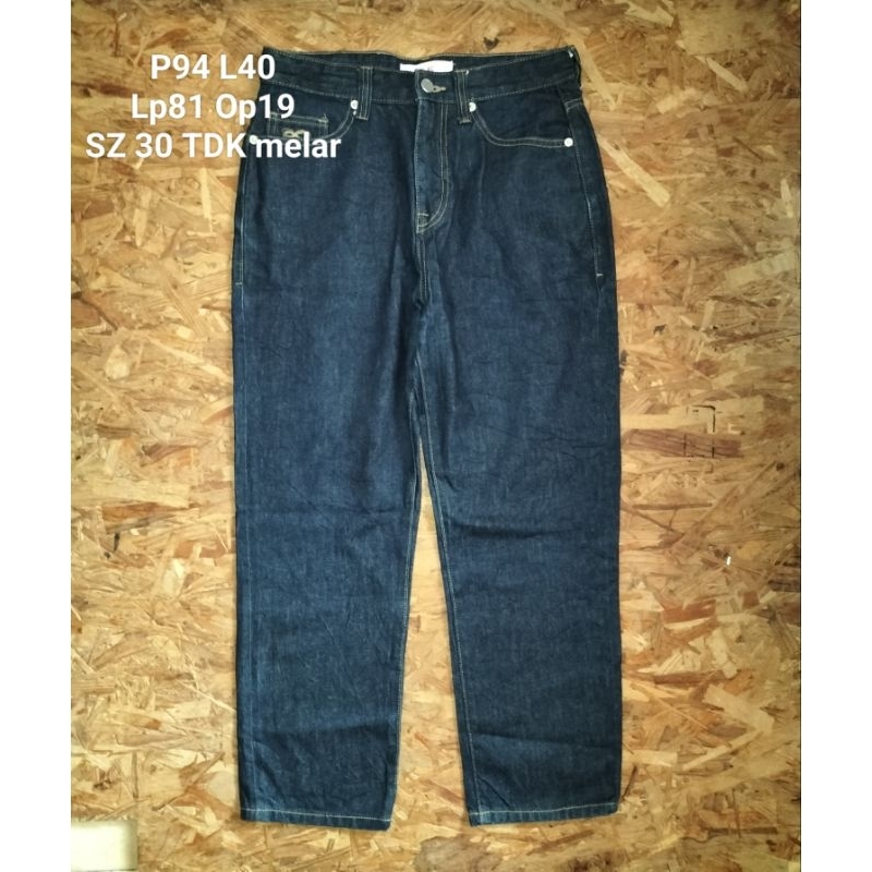 Plac jeans indigo