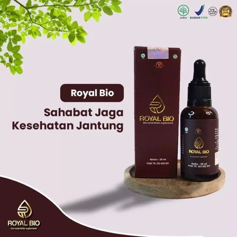 

ROYAL BIO Original 100% Asli Obat Tetes Mengatasi Penyakit Jantung Herbal Ampuh