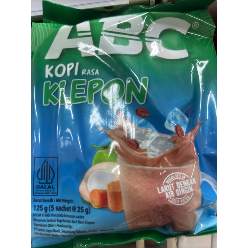 

ABC Kopi Rasa Klepon isi 5/pack