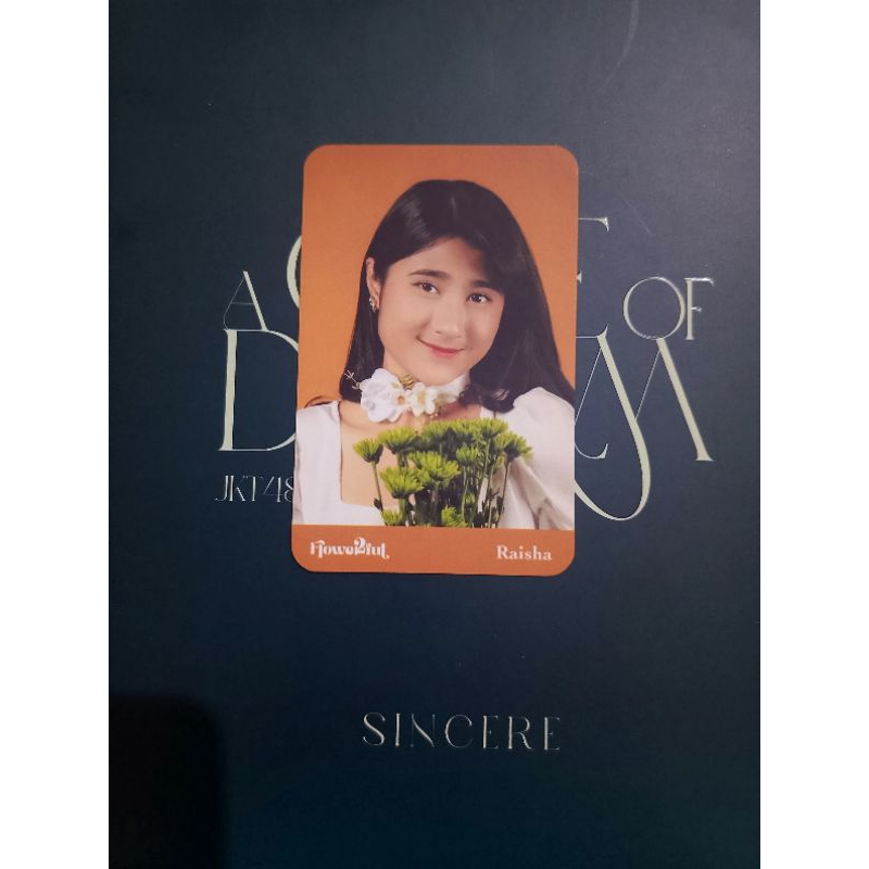 Photocard Raisha Jkt48 Flowerfull