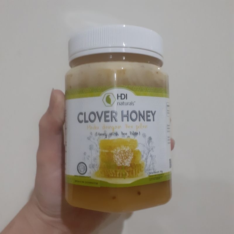 

madu clover honey 1kg expirednya 05/2026 dijamin keasliannya 100% original madunya ready stok banyak
