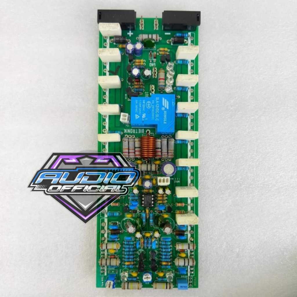 Driver Power Amplifier AXL AUDION Built Up 2U 20 CM PCB Double Layer