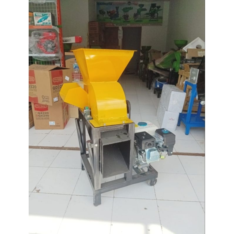 Mesin Cacah Rumput dan Ranting Coper Multifungsi