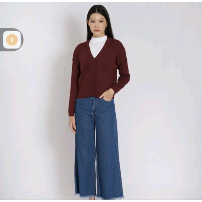 preloved THENBLANK X Isyana Andante Cardigan