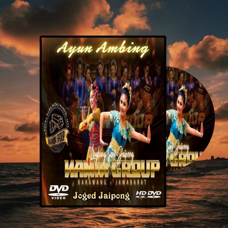 Kaset DVD Mobil Full Vidio Jaipongan - Kaset DVD Musik Vidio Jaipong Namin Grup - DVD Lagu Jaipongan