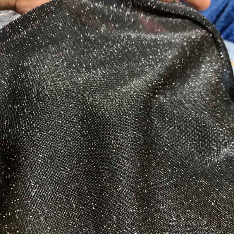 kain double tulle glitter - kain double tulle sequin - kain tulle sequin glitter